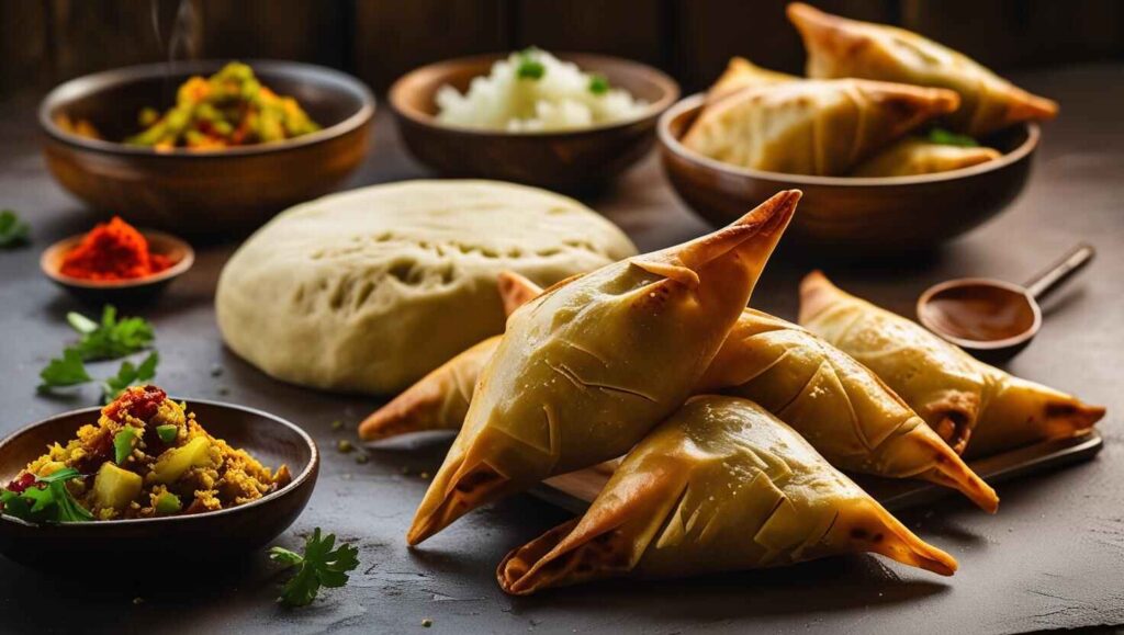 homemade paneer samosa recipe