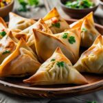 Crispy Indian Samosa Recipe Golden pastry filled with spicy potato goodness – the perfect snack for every occasion