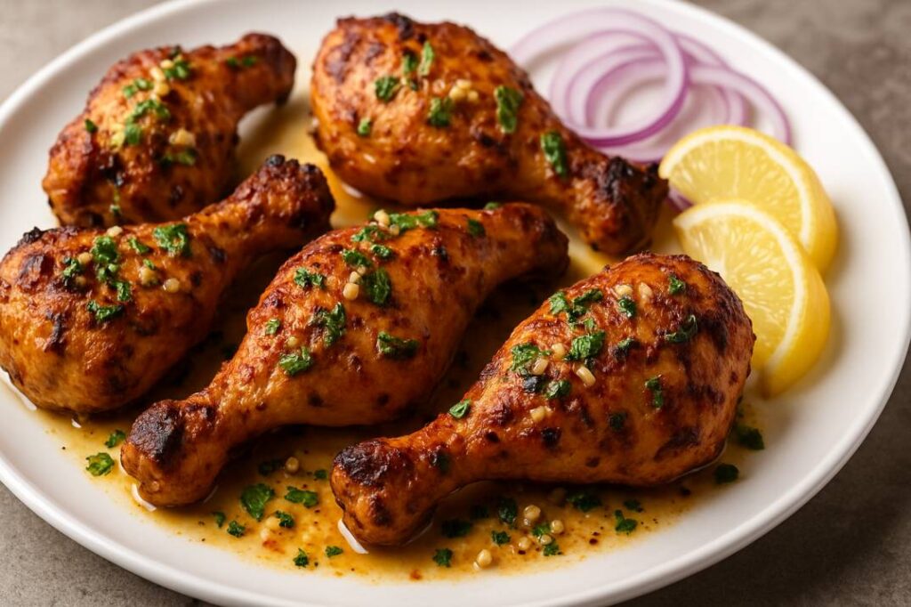 Butter Meets Spice: Homemade Butter Garlic Tandoori Chicken Recipe for Food Lovers