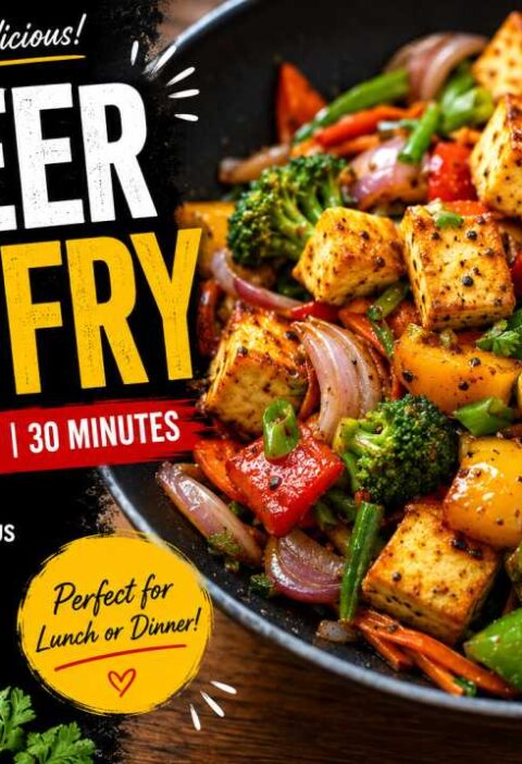 Paneer Stir Fry Recipe