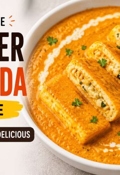 Homemade Paneer Pasanda Recipe
